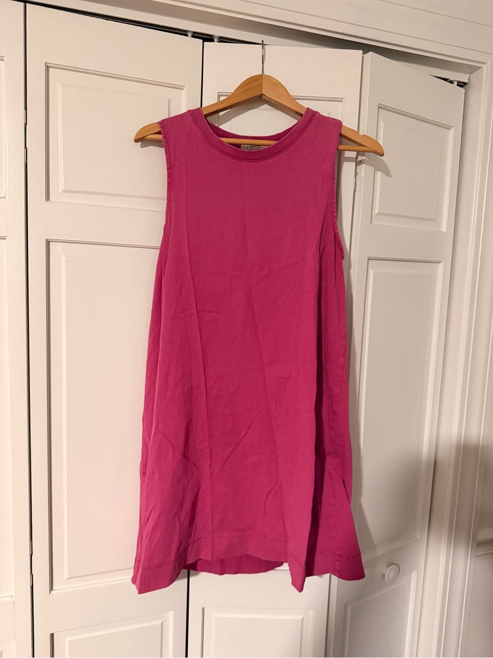 Zsupply size medium Sloan jersey dress, Island Pink - Picture 2 of 4